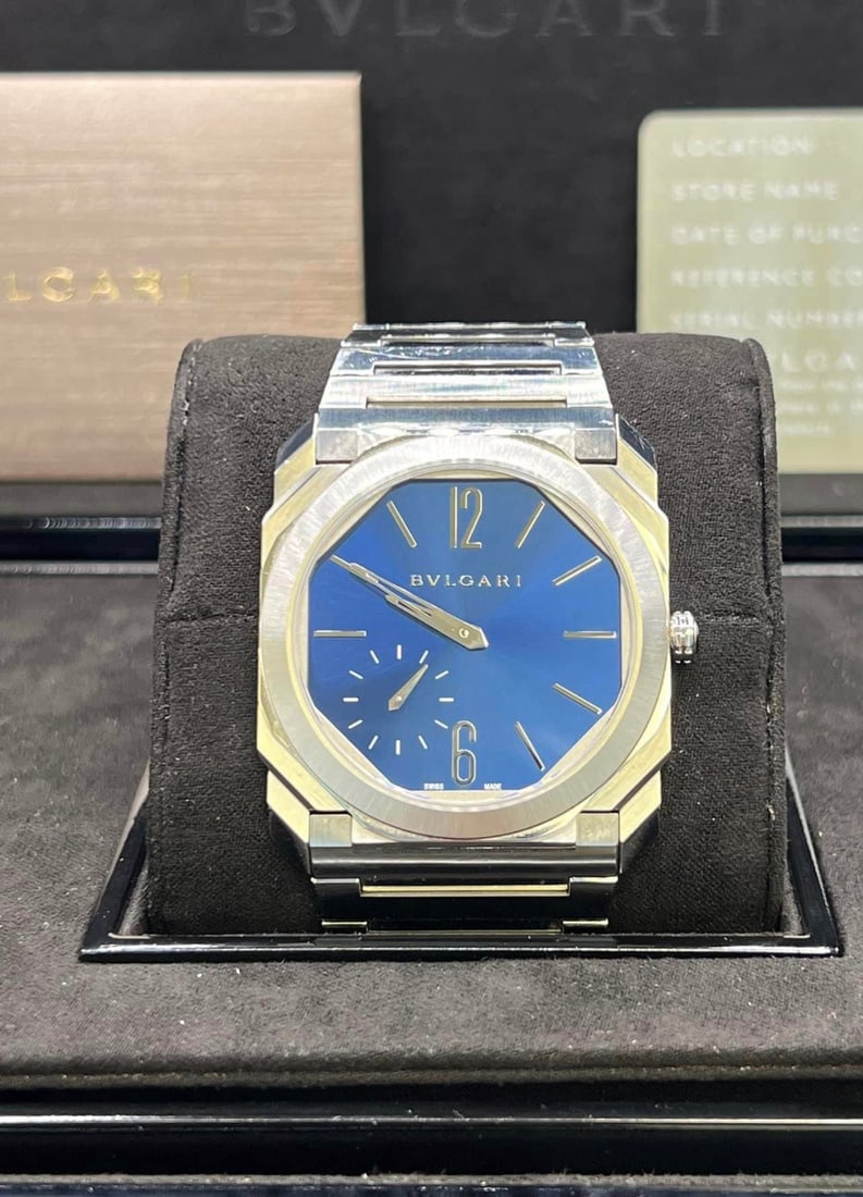 Bvlgari Octo Comes with Box & Papers: Bvlgari Octo Comes with Box & Papers #3SS18333v8