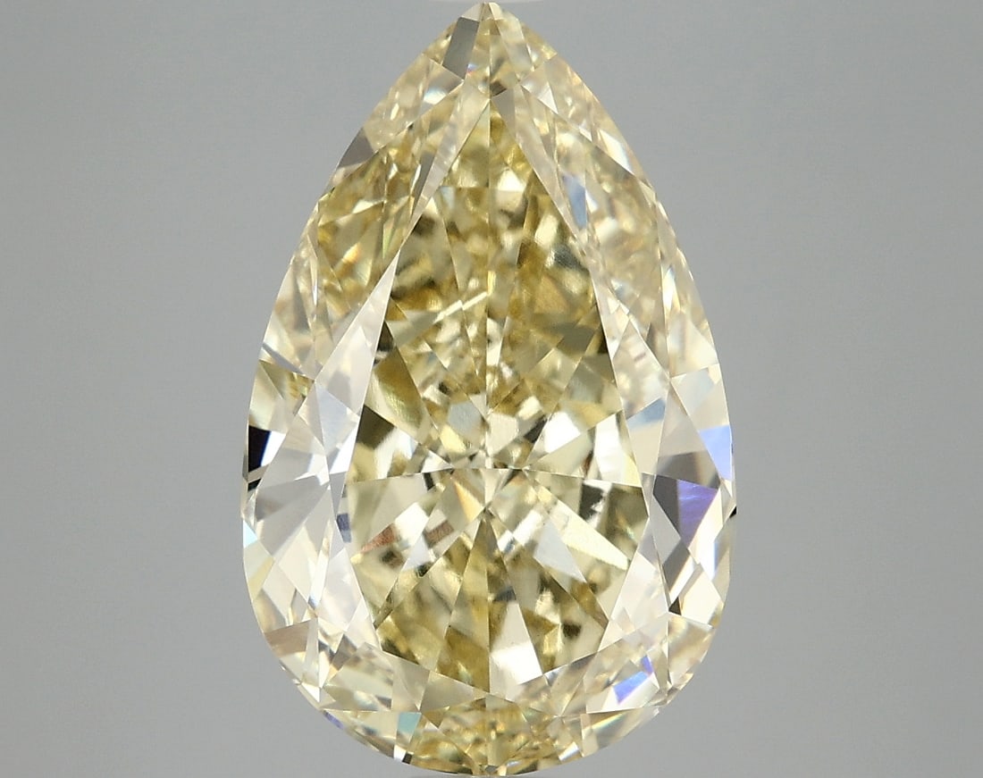 7.07ct Pear Cut Lab Grown Diamond