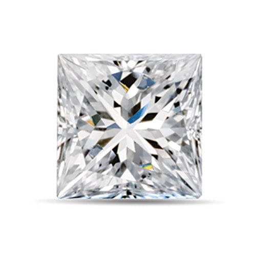 4.1ct Princess Cut Lab Grown Diamond: IGI Certified Princess Cut Loose Diamond (LAB GROWN) - Weight: 4.1 ctw; Color: E; Clarity: VVS2 #3SS16099v16