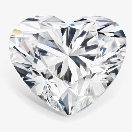 1.47 ctw VVS2 IGI Certified (ALL DIAMOND ARE LAB GROWN ) Heart Cut Loose Di