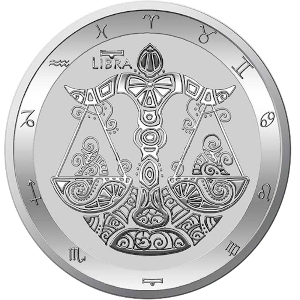 2021 Signs of the Zodiac ? 1 oz Silver Round.