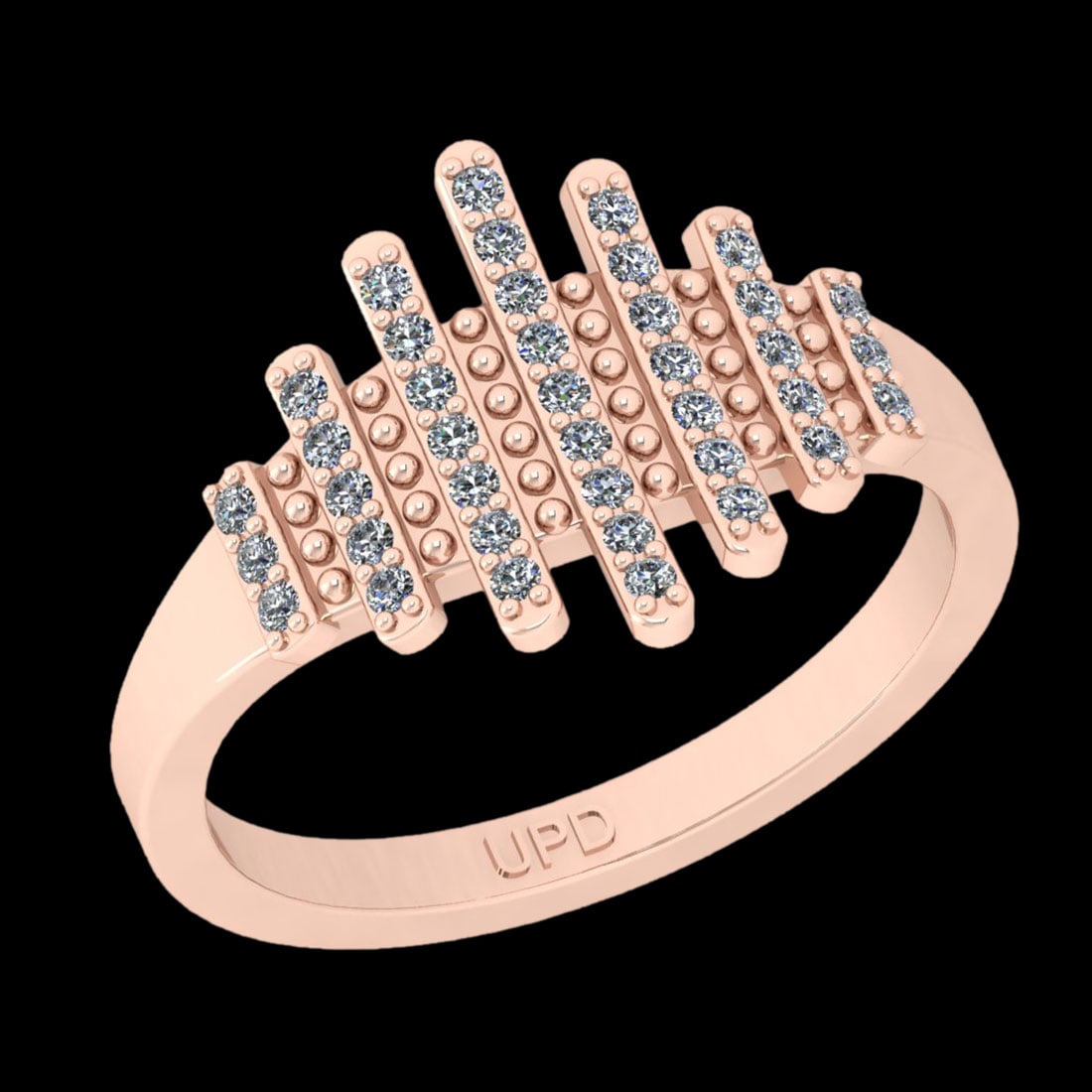 0.25 Ctw VS/SI1 Diamond 10K Rose Gold Engagement Ring: Diamond Weight : 0.25 Ctw ( Round Cut ) Diamond Stone Color : J-K Stone Clarity : VS/SI1 Stone Setting : Prong Metal Weight : Approx 3.70 Gram 10K Rose Gold Engagement Ring Currnet Ring Size-6 (ALL DI