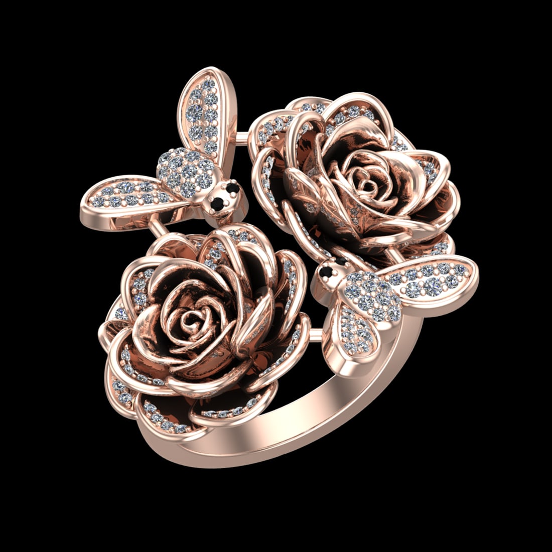0.88 CtwVS/SI1 Diamond 10k Rose Gold Engagement Ring: Total Daimond Weight :-0.88 Ctw Color : j-k Clarity : VS/SI1 Setting : Prong Metal Weight : Approx 20.94 gram 10k Rose Gold Engagement Ring Current Ring Size 8 (ALL DIAMOND ARE LAB GROWN )