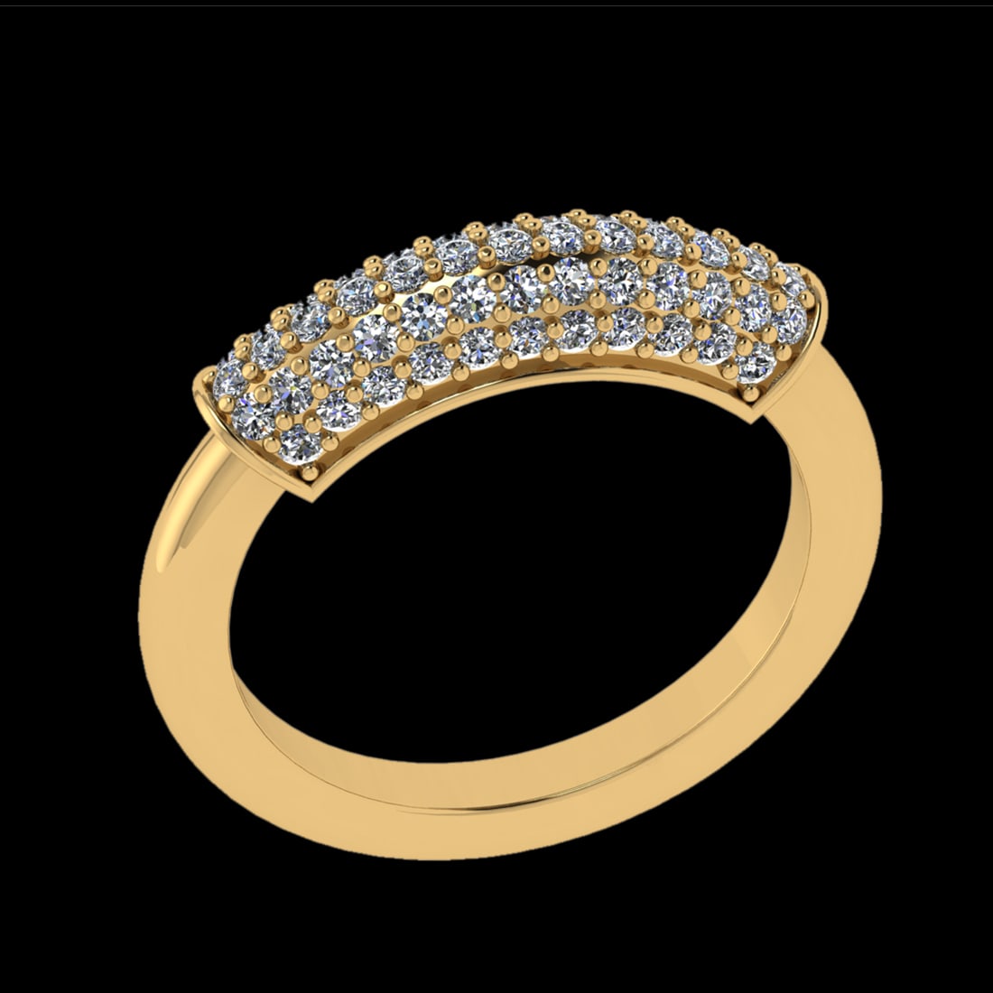 0.67 Ctw VS/SI1 Diamond Prong Set 18k Yellow Gold Engagement Ring (ALL DIAM: Total Daimond Weight :-0.67 Ctw Color : G-H Clarity : VS/SI1 Setting : Prong Metal Weight : Approx 5.33 gram 18k Yellow Gold Engagement Ring Current Ring Size 6 (ALL DIAMOND ARE LAB GROWN ) #3SS77750v
