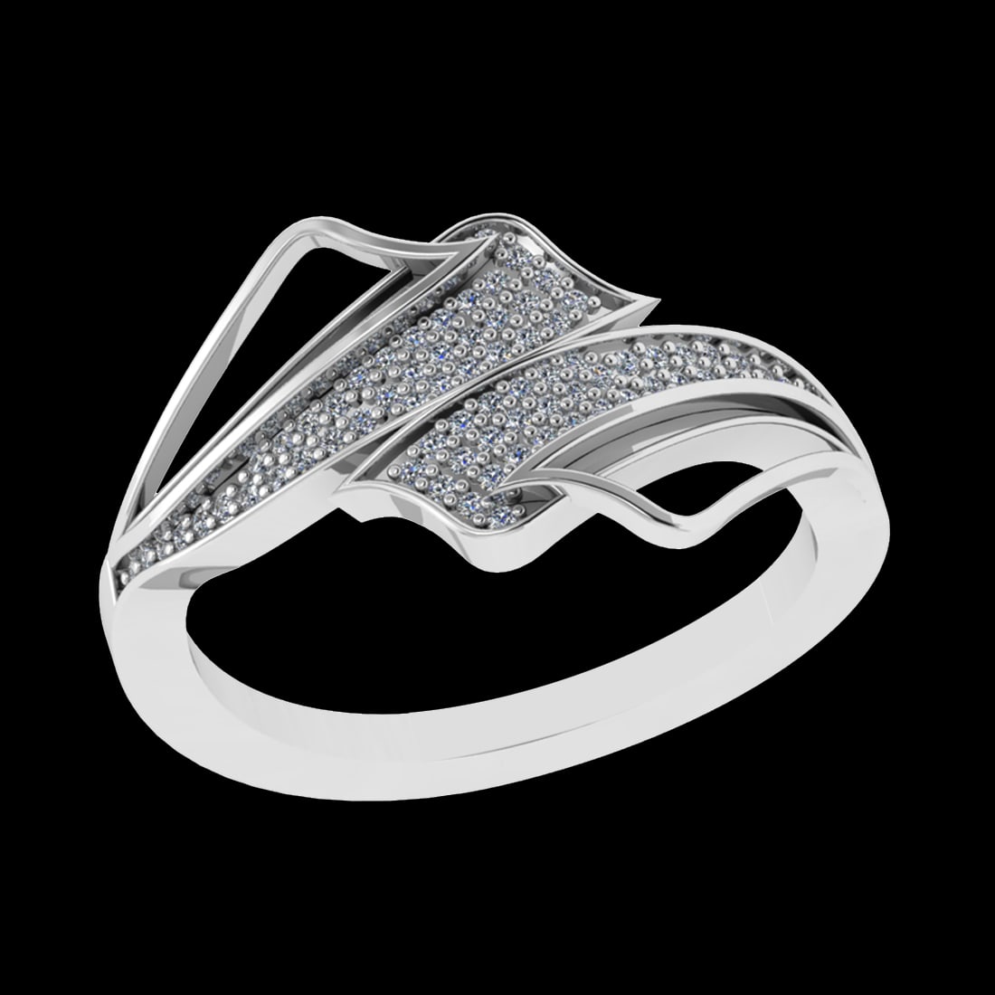 0.18 Ctw SI1/SI2Diamond Prong Set 10k white Gold Engagement Ring: Total Daimond Weight :-0.18 Ctw Color : J-K Clarity : SI1/SI2 Setting : Prong Metal Weight : Approx 3.89 gram 10k White Gold Engagement Ring Current Ring Size 6 (ALL DIAMOND ARE LAB GROWN )
