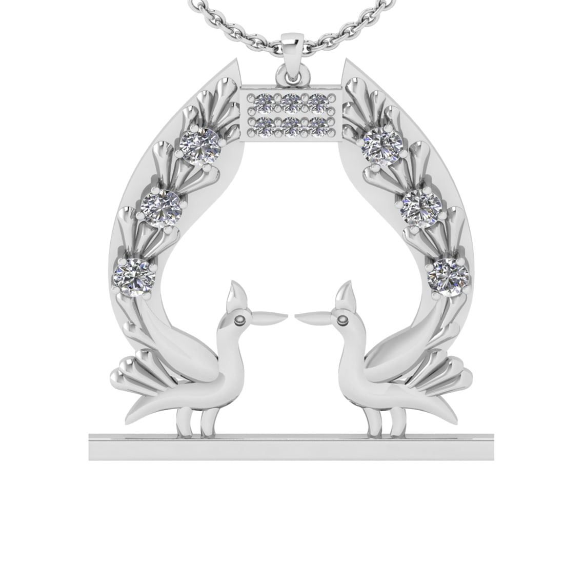 0.51 Ctw SI2/I1 Diamond 14K White Gold Pendant Necklace: Total Diamond Weight : 0.51 Ctw (Round Cut) Center Diamond Color :- J-K Center Clarity : SI2/I1 Stone Setting : Prong Metal Weight : Approx 5.80 Gram 14K White Gold Pendant Necklace #3SS71085v8