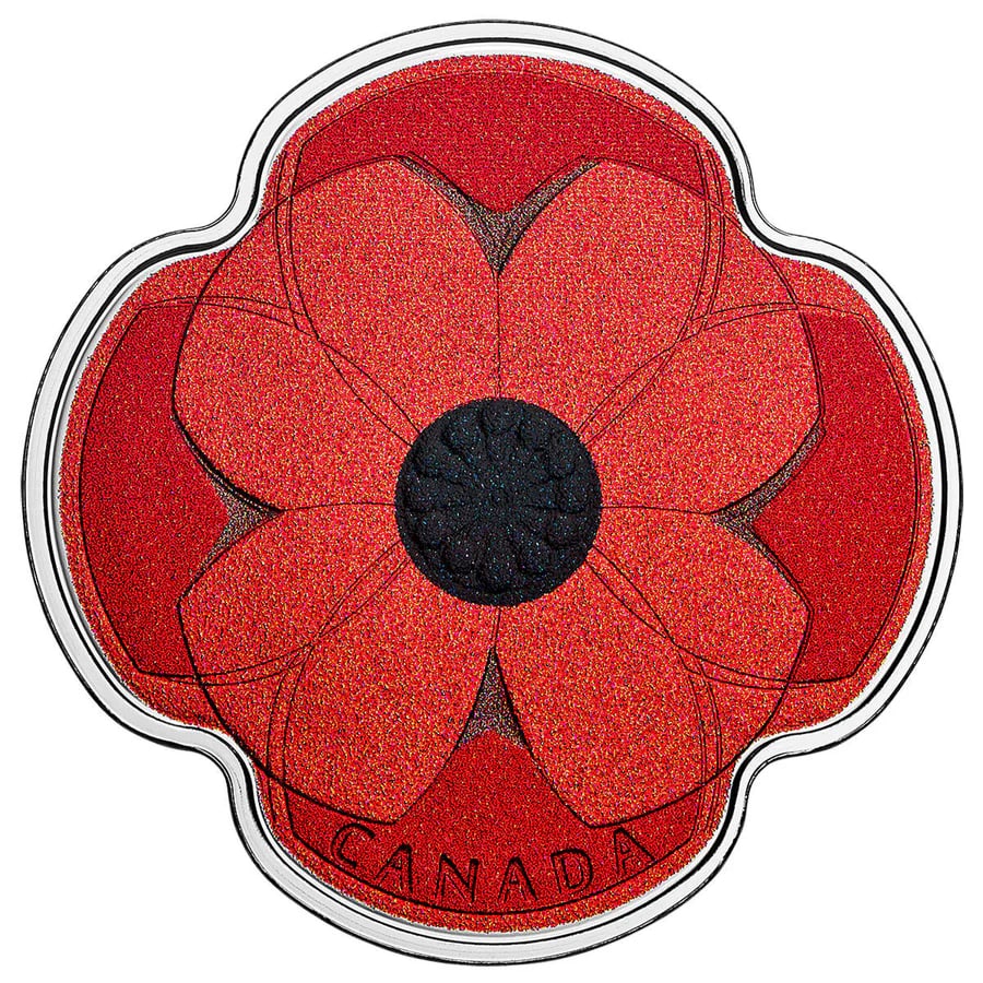 2019 $10 Remembrance Day - Pure Silver Coin: 2019 $10 Remembrance Day - Pure Silver Coin #3SS98552v15