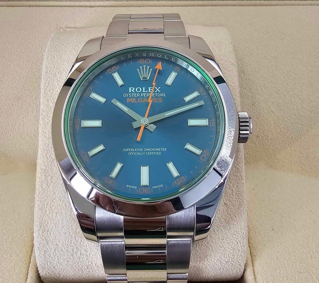 Rolex 116400gv Milgauss Comes with Box & Papers: Rolex 116400gv Milgauss Comes with Box & Papers #3SS19781v8