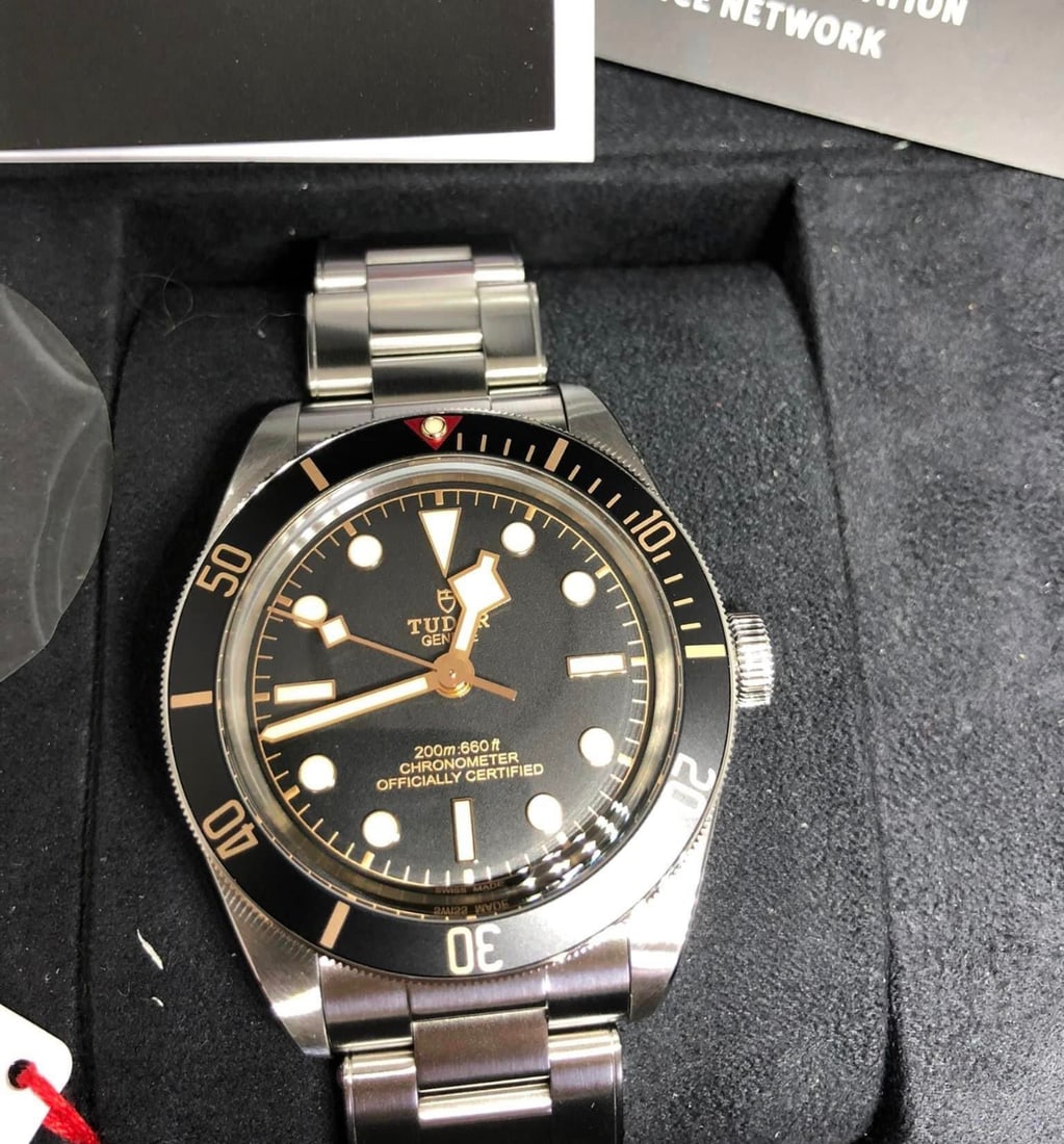 Tudor Black Bay Comes with Box & Papers (1 of 1)