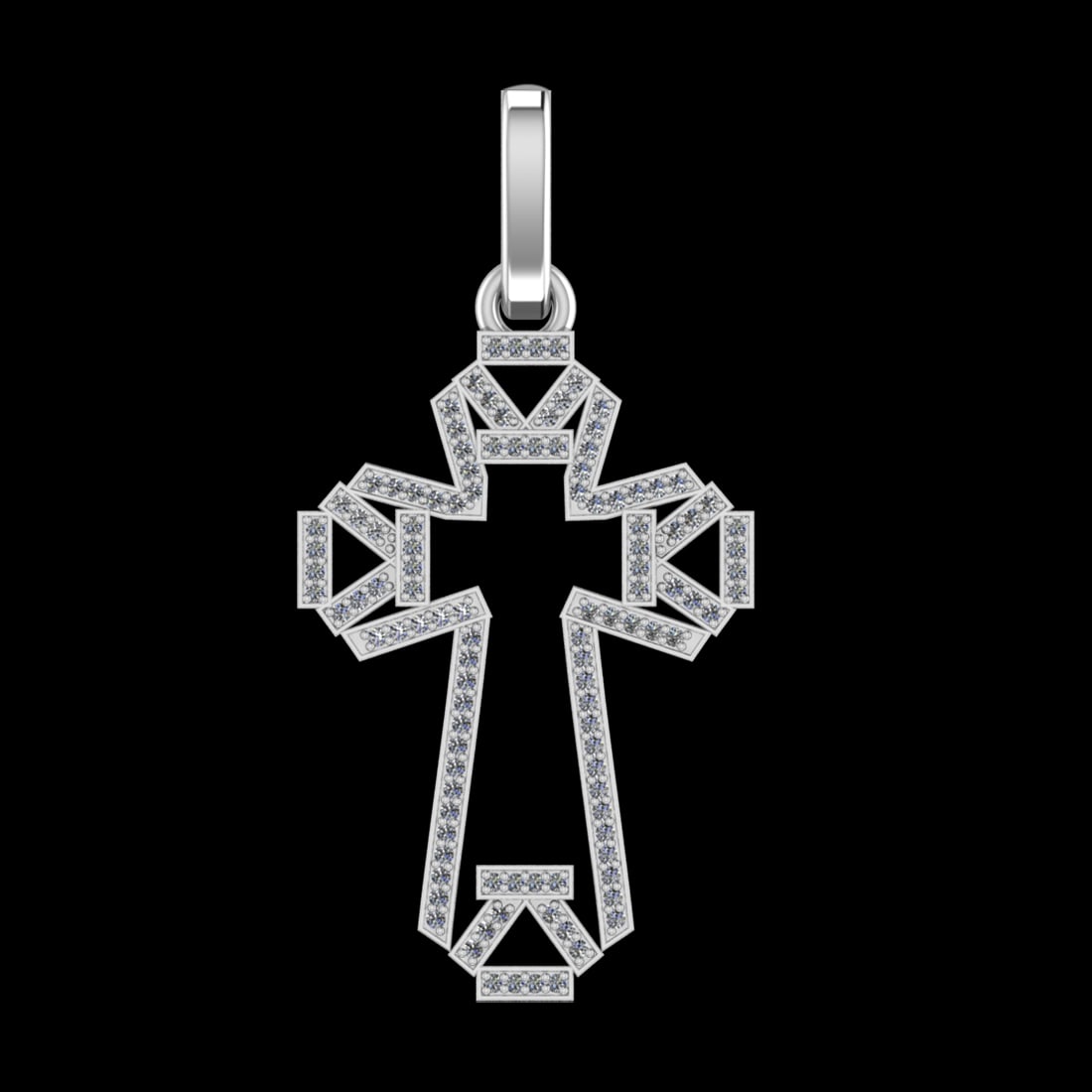 1.71 Ctw SI1/SI2Diamond Prong Set 10k white Gold Pendant(ALL DIAMOND ARE LA: Total Daimond Weight :-1.71 Ctw Color : J-K Clarity : SI1/SI2 Setting : Prong Metal Weight : Approx 10.79 gram 10k White Gold Pendant (ALL DIAMOND ARE LAB GROWN) #3SS65715v15