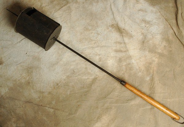 Early Spit Roaster Fireplace Tool Cooker