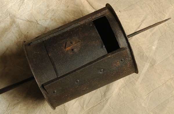 Early Spit Roaster Fireplace Tool Cooker - 3
