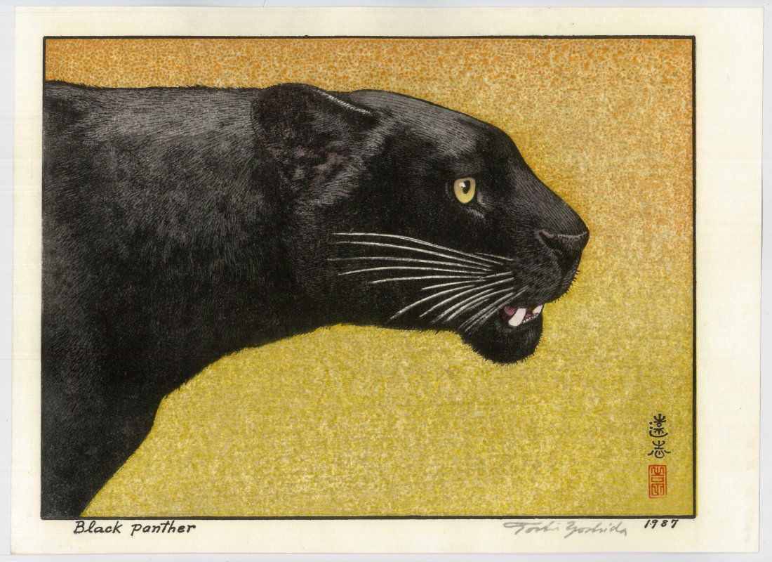 Toshi Yoshida: Black Panther (1 of 2)