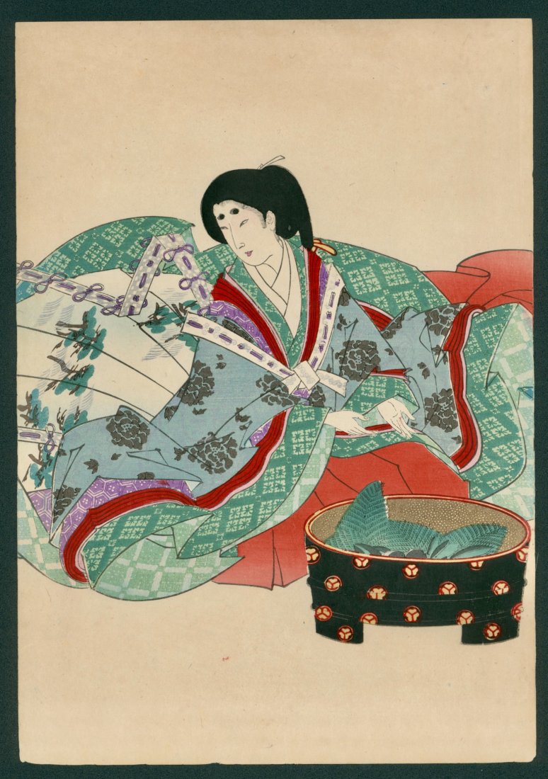 Toyohara Chikanobu: Ladies of the Chiyoda (1 of 2)