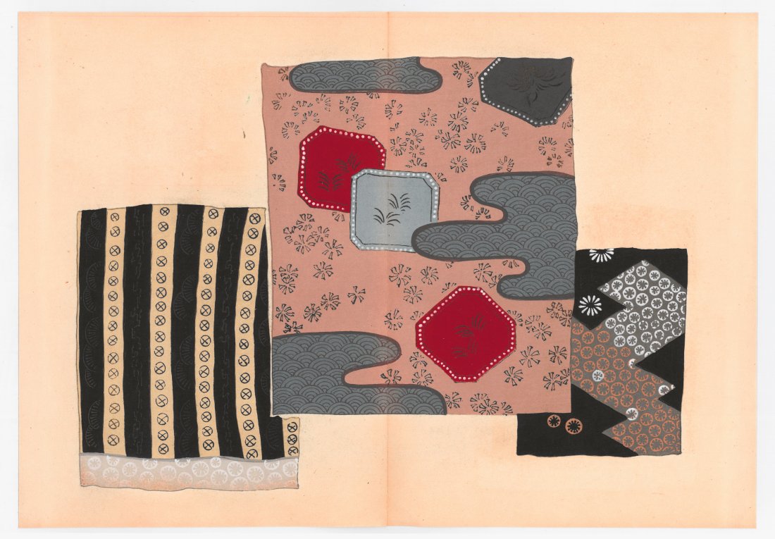 8 Sheets of Antique Japanese Woodblock Print by Tsuji Shokyo from 1914 (1 of 2)