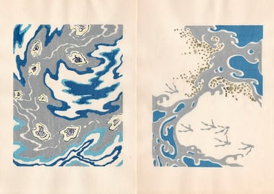 Shin-Bijutsukai Japanese Design Woodblock Print