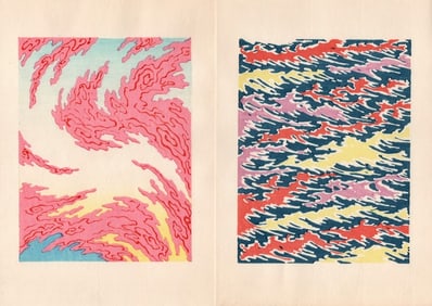 Shin-Bijutsukai Japanese Design Woodblock Print