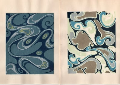 Shin-Bijutsukai Japanese Design Woodblock Print