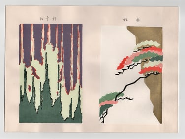 Furuya Korin : Woodblock Print Designs