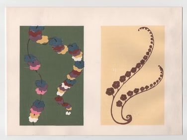 Furuya Korin : Woodblock Print Designs