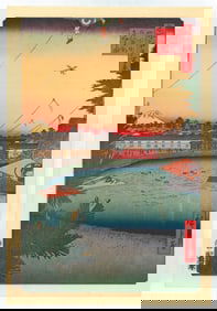 Ando Hiroshige :  Hibiya and Soto-Sakurada from Yamashita-cho