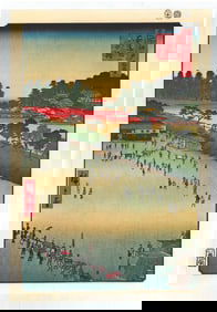 Ando Hiroshige : Yatsukoji, Inside Suijikai Gate