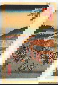 Ando Hiroshige : Shitaya Hirokoji