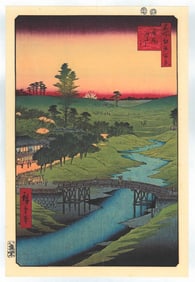 Ando Hiroshige : Furukawa River