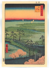 Ando Hiroshige : Moto-Hachiman Shrine