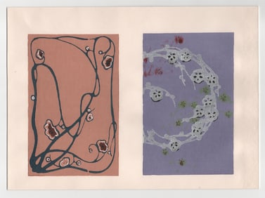 Furuya Korin : Woodblock Print Designs