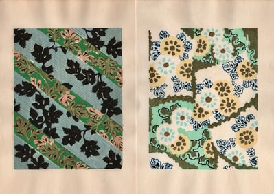 Shin-Bijutsukai Japanese Design Woodblock Print