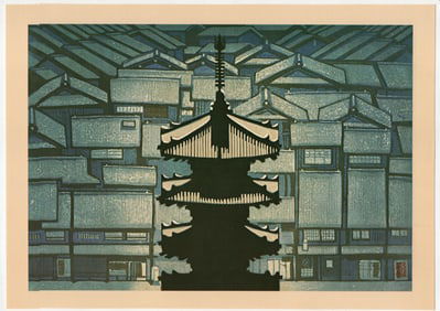 Selina Junichiro : Moonlit Night at Kiyomizu In Kyoto