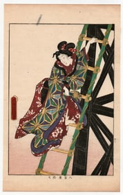 Utagawa Toyokuni : Japanese Woodblock Print of Famous Women