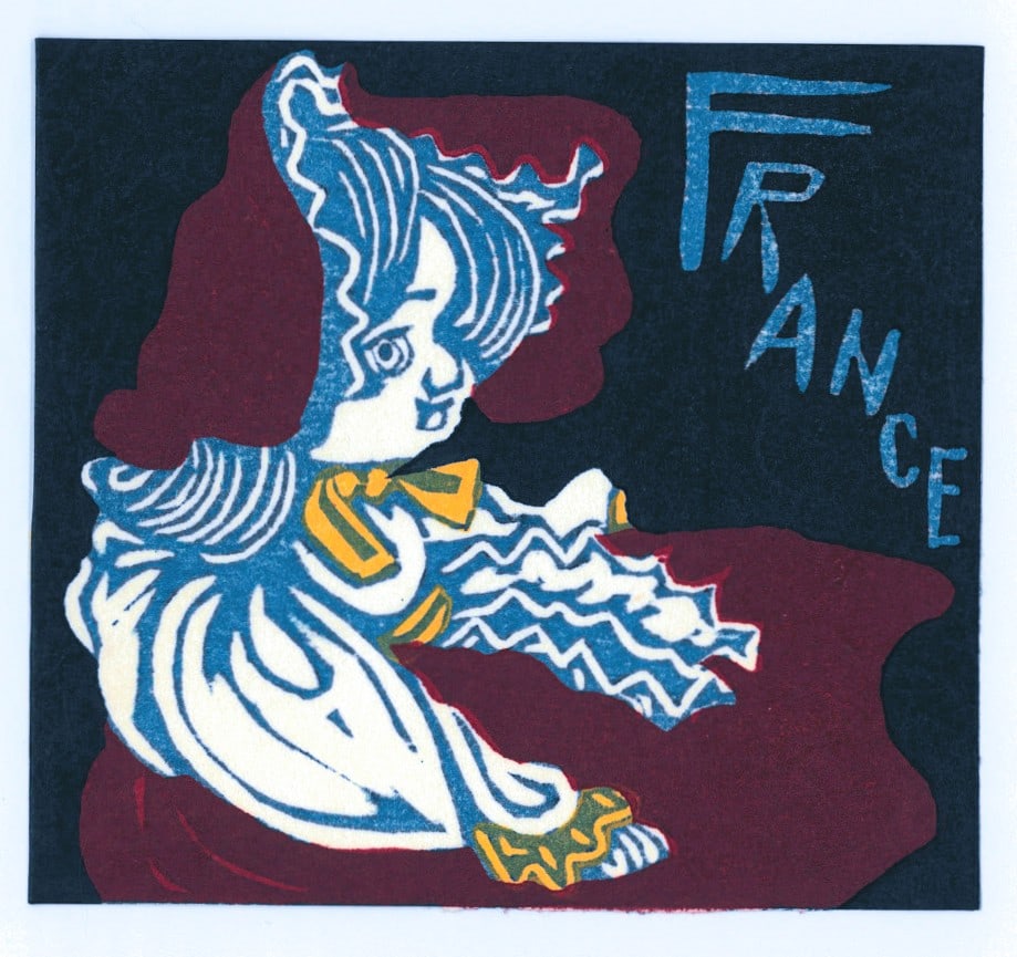 Sekino Junichiro : France Doll Toy Figure