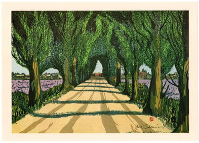 Sekino Junichiro : Sapporo in Hokkaido Offset Lithograph