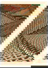 Sekino Junichiro : Fantasia of Rooftiles at Ryukyu Offset Lithograph