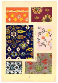 Jiang Majin — Eastern Textile Patterns and Designs Woodblock