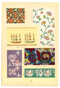 Jiang Majin — Eastern Textile Patterns and Designs Woodblock