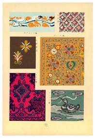 Jiang Majin — Eastern Textile Patterns and Designs Woodblock