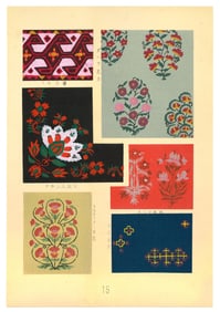 Jiang Majin — Eastern Textile Patterns and Designs Woodblock