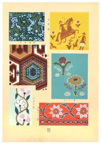 Jiang Majin — Eastern Textile Patterns and Designs Woodblock