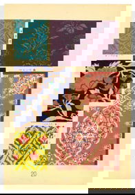 Jiang Majin — Eastern Textile Patterns and Designs Woodblock