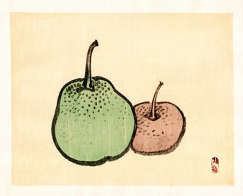 Kono Bairei : Woodblock