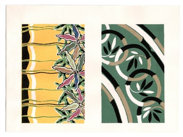 Furuya Korin : Woodblock Print Designs