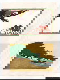 Furuya Korin : Woodblock Print Designs