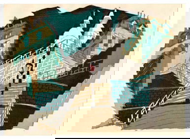 Sekino Junichiro : France Woodblock