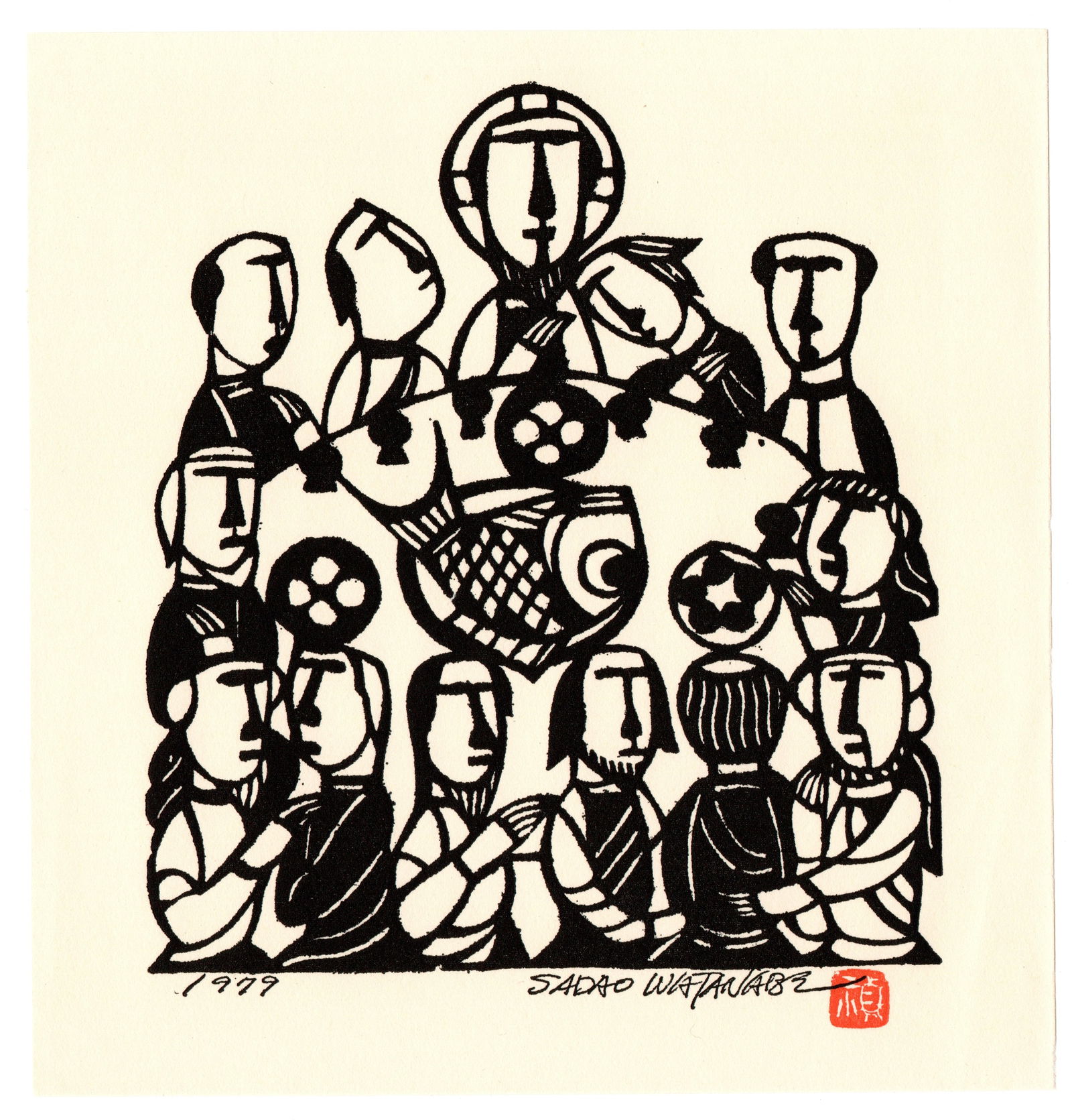 Sadao Watanabe : The Last Supper Offset Lithograph (1 of 3)