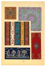 Jiang Majin — Eastern Textile Patterns and Designs Woodblock