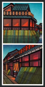 Clifton Karhu : Ichiriki & Gion Offset Lithograph