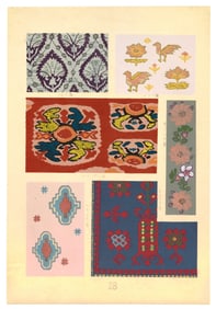 Jiang Majin — Eastern Textile Patterns and Designs Woodblock